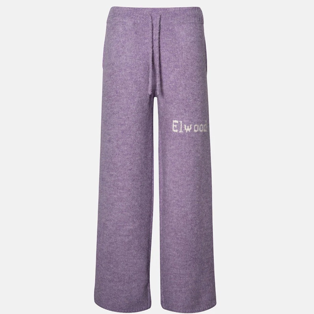 Elwood Purple Knit Pants